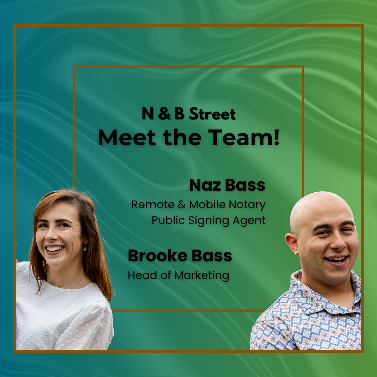Meet the team square — professional Texas mobile and online notary services specializing in real estate signings, loan signings, powers of attorney, affidavits, and remote online notarization (RON)